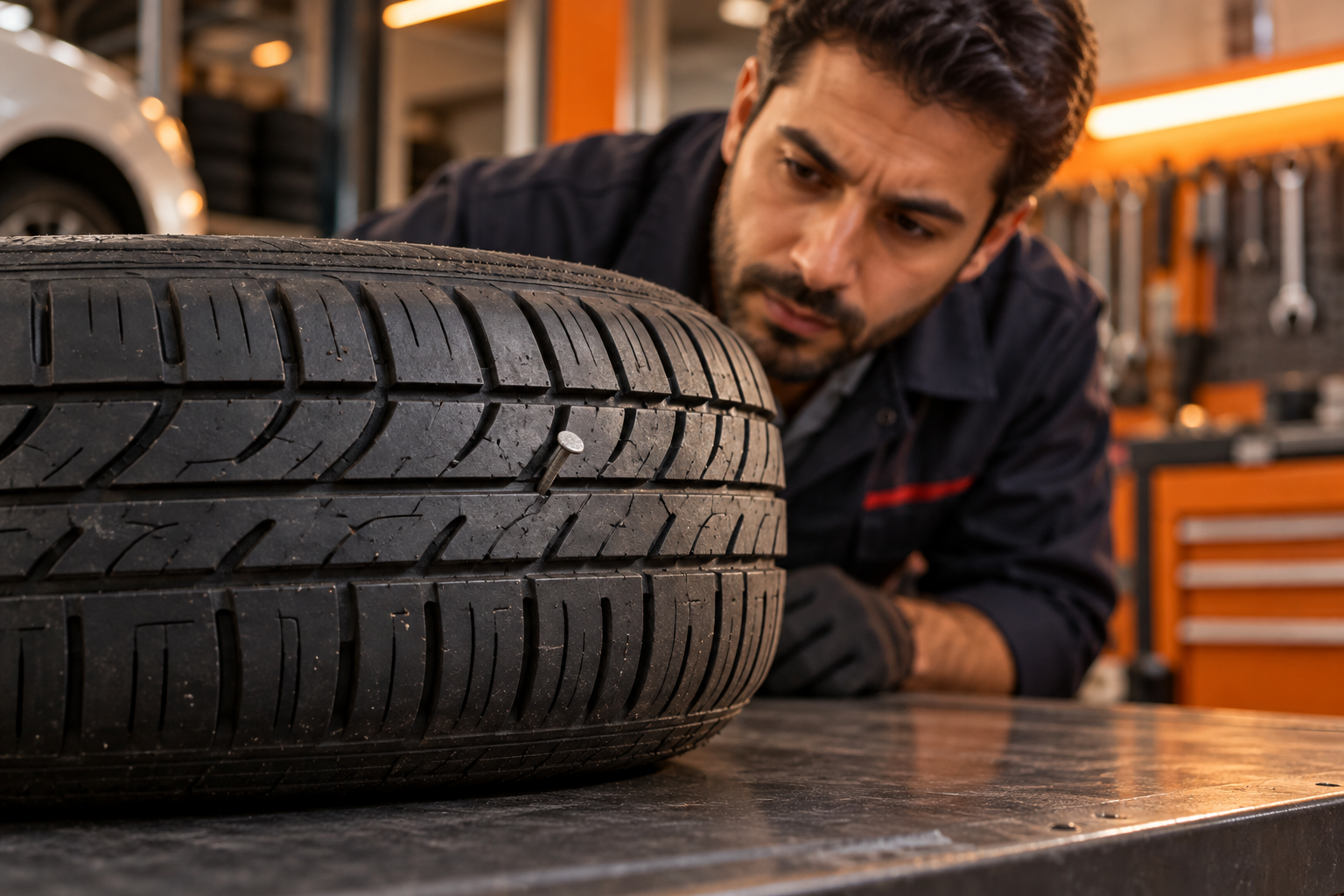 کدام پنچری قابل تعمیر است؟